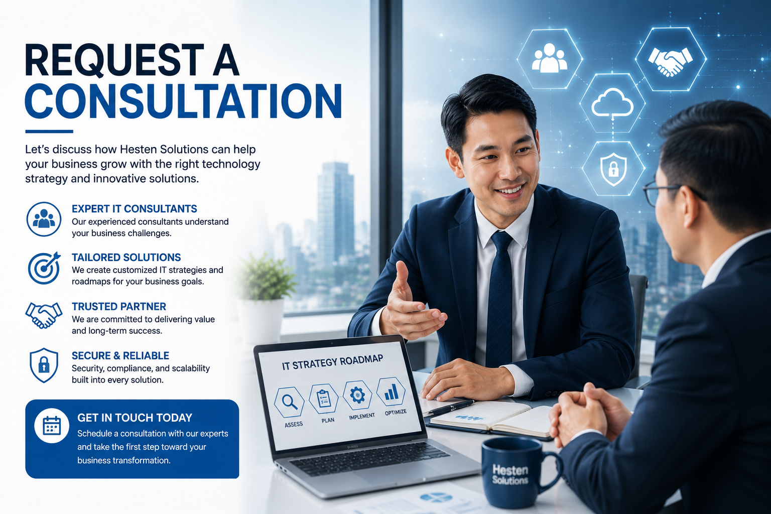 Contact Hesten Solutions for IT Consulting Services in Thailand